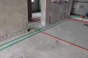 水电完工工地，全房水电重走