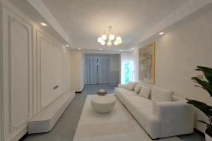 明发国际最新完工案例 100平仅需6万。简装自住。